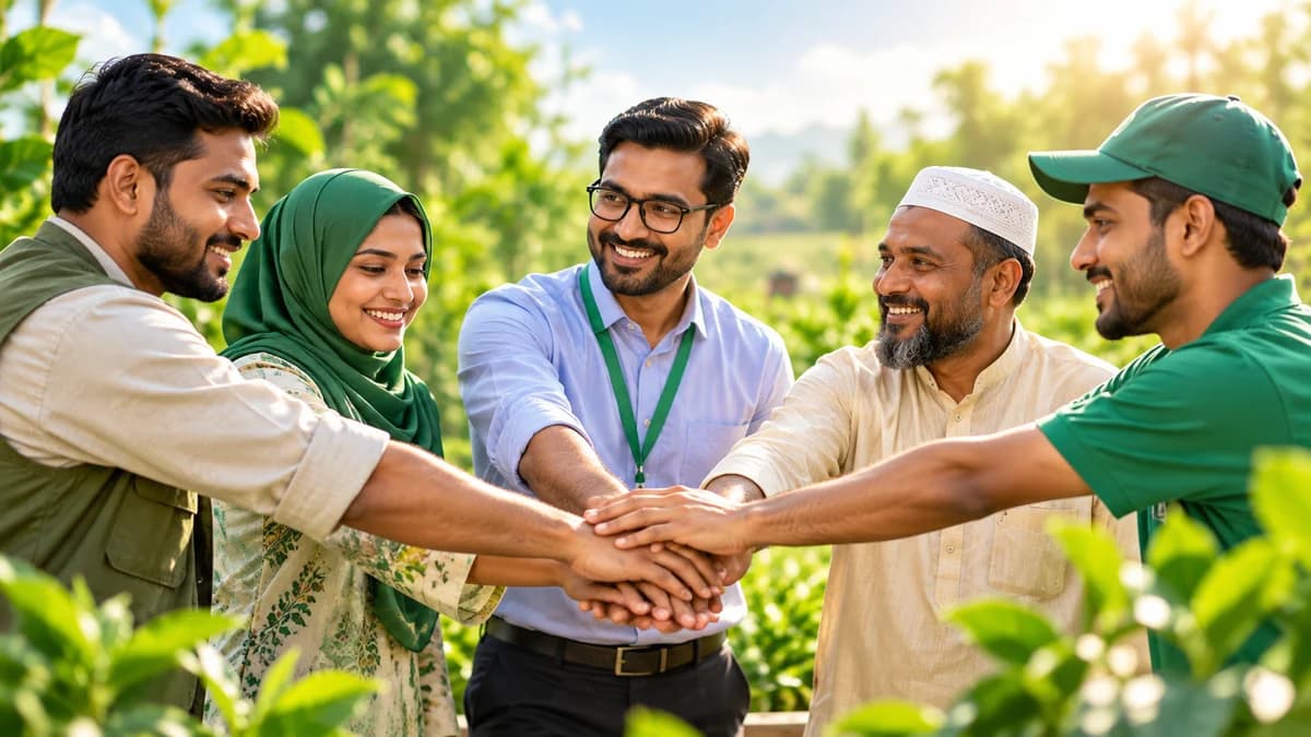 Distribution partners joining hands as a community